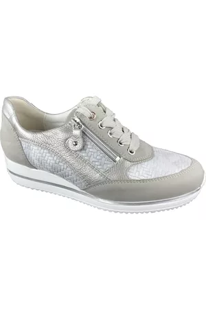 Waldläufer Mujer, Zapatos, Gris, Talla: 38 EU