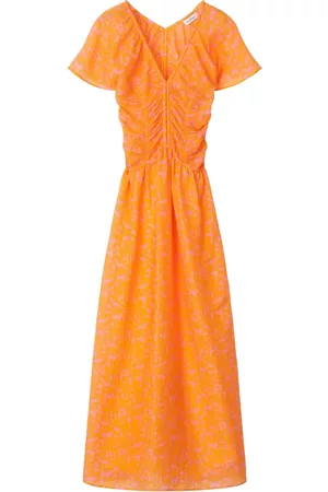 Rodebjer Mujer Midi - Midi Dresses Naranja, Mujer, Talla: S