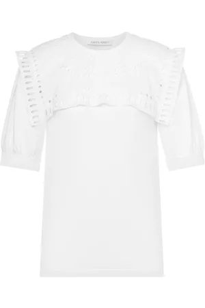 Alberta Ferretti Mujer, Camisetas, Blanco, Talla: M