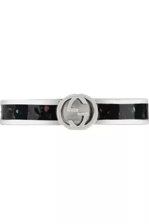 Gucci Mujer Anillos - Anillo Gris, Mujer, Talla: 52 MM