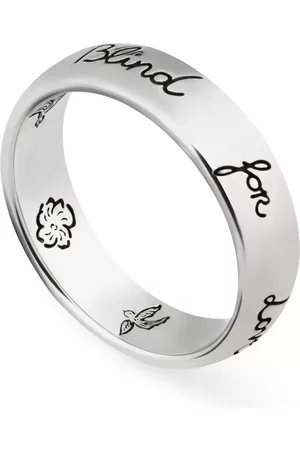 Gucci Mujer Anillos - Anillo Gris, Mujer, Talla: 54 MM