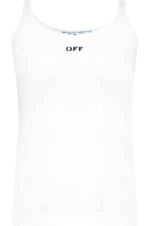 OFF-WHITE Mujer, Camisetas, Blanco, Talla: S