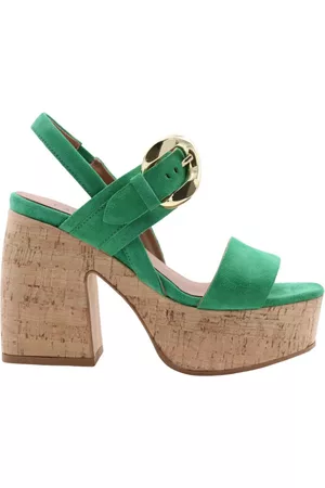 carmens Mujer, Zapatos, Verde, Talla: 40 EU