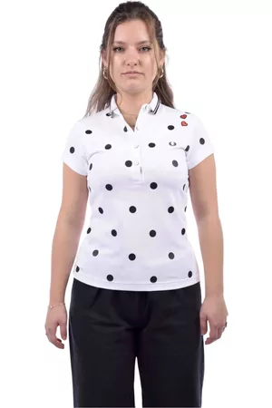 Fred Perry Blouses & Shirts Blanco, Mujer, Talla: S