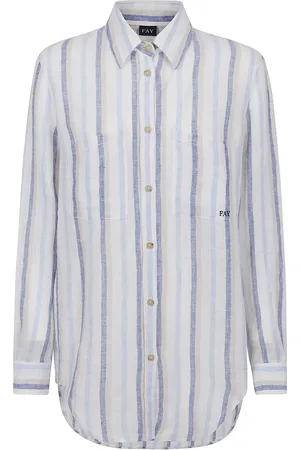 FAY Mujer, Blusas y Camisas, Azul, Talla: M