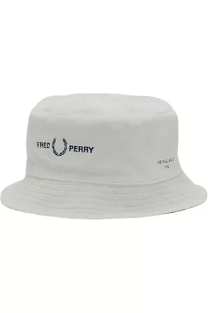 Fred Perry Sombreros y Gorros - Hats Blanco, unisex, Talla: L
