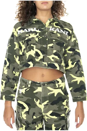 Karl Kani Mujer, Chaquetas, Verde, Talla: M