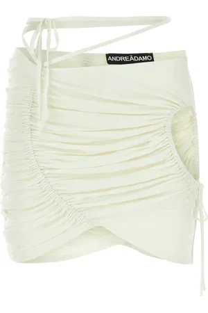ANDREA ADAMO Mujer, Faldas, Blanco, Talla: S
