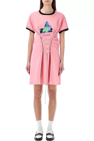 CORMIO Mujer, Vestidos, Rosa, Talla: 2XS