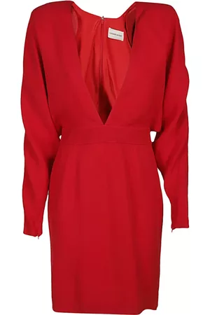ALEXANDRE VAUTHIER Mujer, Vestidos, Rojo, Talla: M
