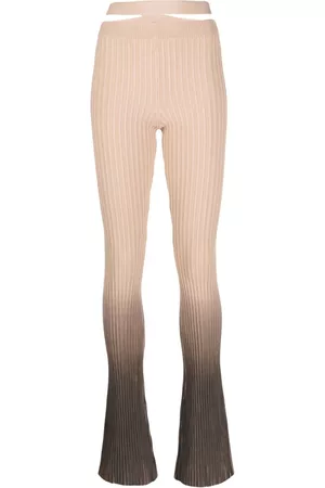 ANDREA ADAMO Mujer, Pantalones, Marrón, Talla: L
