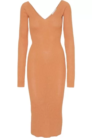 REMAIN Birger Christensen Mujer, Vestidos, Naranja, Talla: S