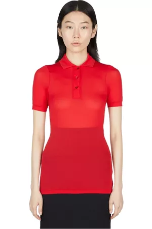 RAF SIMONS Mujer, Camisetas, Rojo, Talla: S