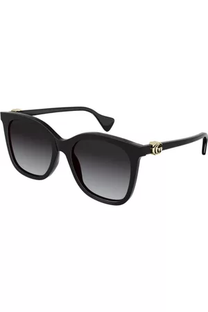Gucci Mujer Gafas de sol - Gafas de sol Negro, Mujer, Talla: 55 MM