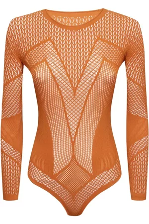 Wolford Mujer, Camisetas, Marrón, Talla: M