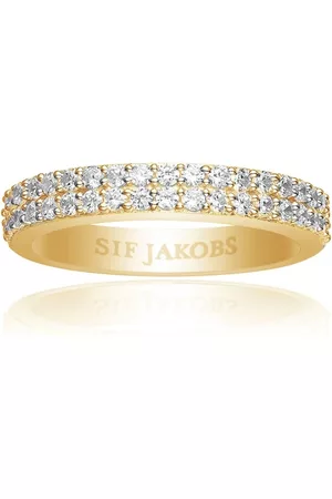 Sif Jakobs Mujer Anillos - Rings Amarillo, Mujer, Talla: 58 MM