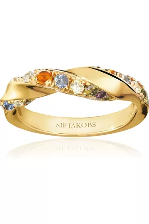 Sif Jakobs Mujer Anillos - Rings Amarillo, Mujer, Talla: 54 MM