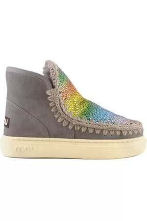 Mou Mujer, Zapatos, Gris, Talla: 36 EU