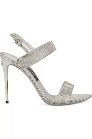 Dolce & Gabbana Mujer De tacón - High Heel Sandals Gris, Mujer, Talla: 37 EU