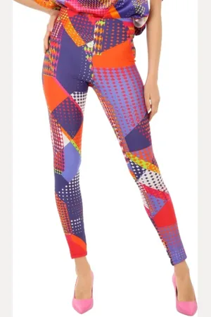 Manila Grace Mujer, Pantalones, Púrpura, Talla: M