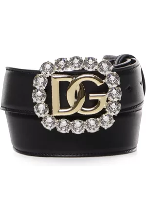 Dolce & Gabbana Mujer Cinturones - Belts Negro, Mujer, Talla: 70 CM