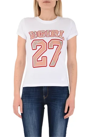 Blugirl Mujer, Camisetas, Blanco, Talla: S