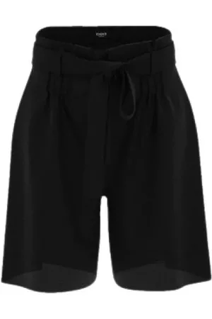 MARELLA Mujer Pantalones Cortos y Bermudas - Casual Shorts Negro, Mujer, Talla: 2XS