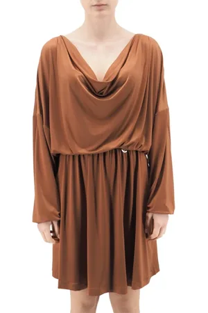 GAËLLE Mujer, Vestidos, Marrón, Talla: S