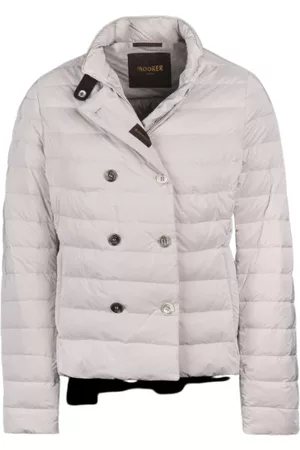 MOORER Mujer, Chaquetas, Blanco, Talla: L