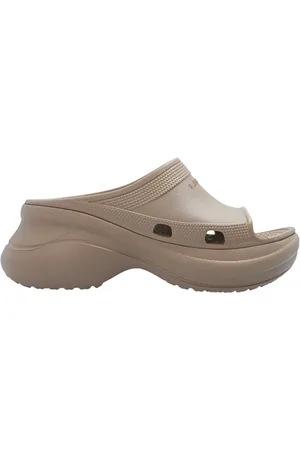 Zapatillas Balenciaga Tacón Alto Mujer Zapatos Crocs