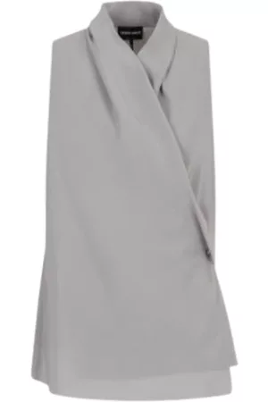Giorgio Armani Mujer, Camisetas, Gris, Talla: S