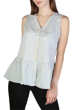 Armani Exchange Mujer, Camisetas, Azul, Talla: L