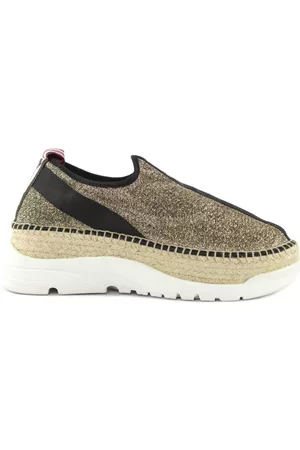 Espadrilles Mujer, Zapatos, Amarillo, Talla: 39 EU