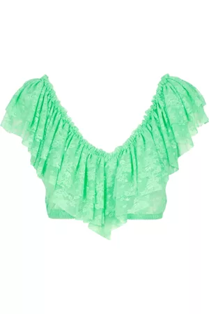 ANIYE BY Mujer, Blusas y Camisas, Verde, Talla: S