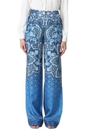 Alberta Ferretti Mujer, Pantalones, Azul, Talla: XS