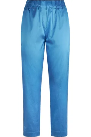 JIJIL Mujer, Pantalones, Azul, Talla: L