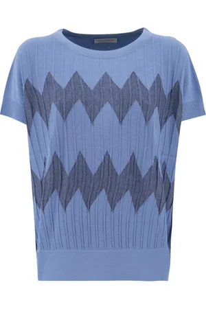 LE TRICOT PERUGIA Mujer, Jerseys, Azul, Talla: M