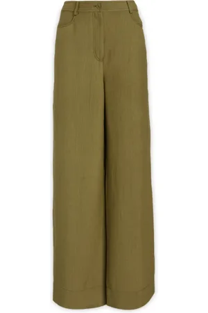 Alberta Ferretti Mujer, Pantalones, Verde, Talla: S