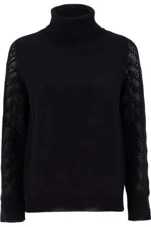 PANICALE Mujer, Jerseys, Negro, Talla: S