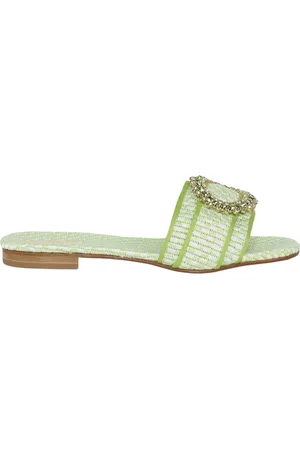 Emanuela caruso Mujer, Zapatos, Verde, Talla: 37 EU