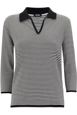 Aspesi Mujer, Camisetas, Negro, Talla: M