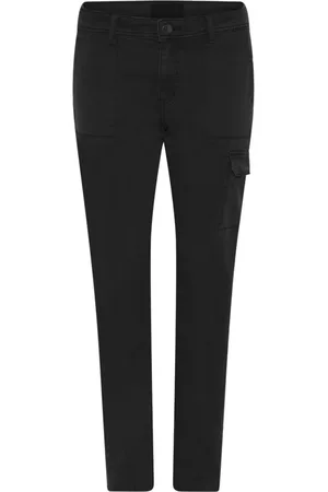 C.ro Mujer, Pantalones, Negro, Talla: L