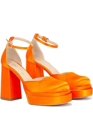 OVYE Mujer, Zapatos, Naranja, Talla: 38 EU