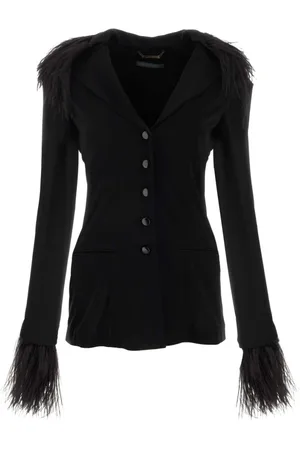 Alberta Ferretti Mujer, Chaquetas, Negro, Talla: 2XS