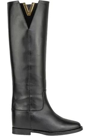 Via Roma Mujer, Zapatos, Negro, Talla: 38 EU