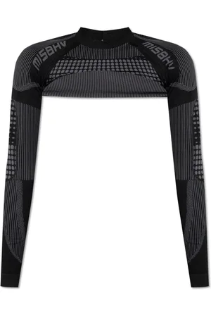 MISBHV Mujer, Camisetas, Negro, Talla: 2XS