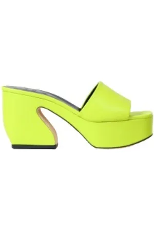 Sandalias neon online mujer