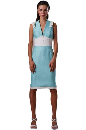 MOSKADA Mujer, Vestidos, Azul, Talla: L