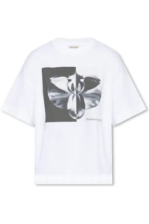 Alexander McQueen Mujer, Camisetas, Blanco, Talla: 3XS
