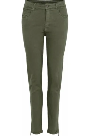 C.ro Mujer, Pantalones, Verde, Talla: S